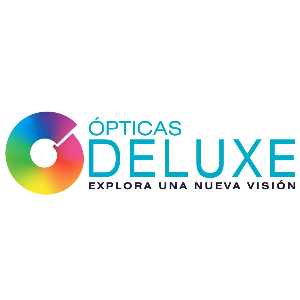 Logotipo de Ópticas Deluxe