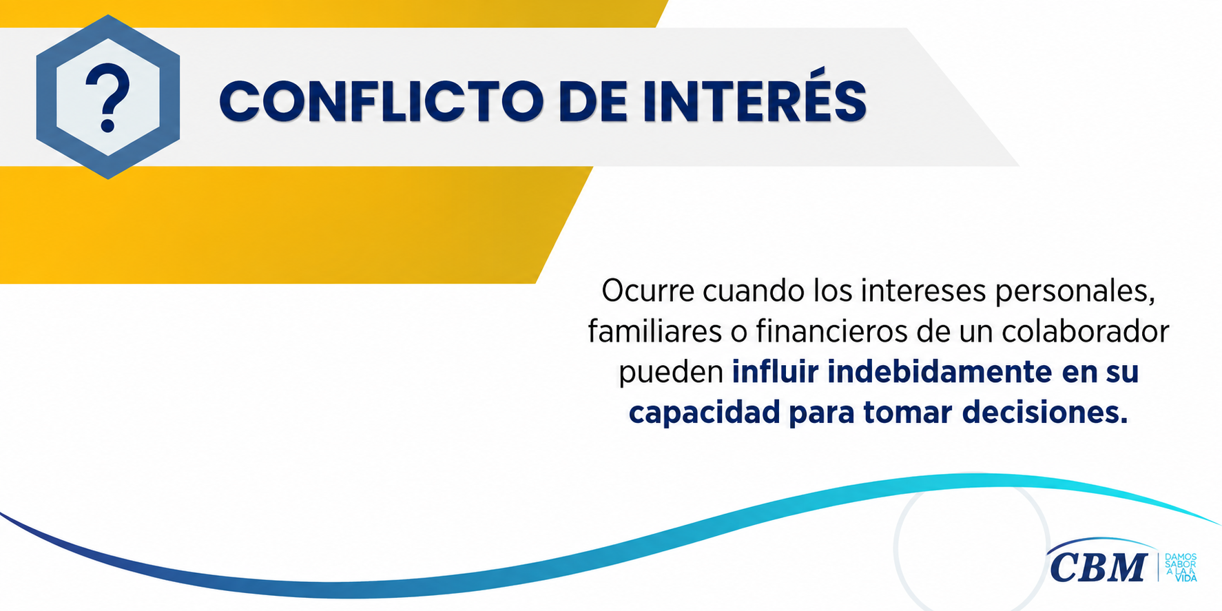 Resumen de la Política de Conflicto de Interés